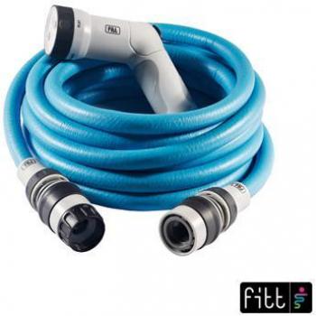 Manguera Extensible Ikon Azul 25m con Accesorios