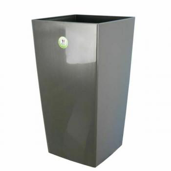 Maceta Riviera Nuance Gris 38 x 38 x 69 cm 67 L Cuadrado Plástico - Bixoto.com