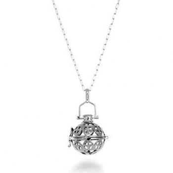 LUXENTER Colgante Llamador Plata Lisa