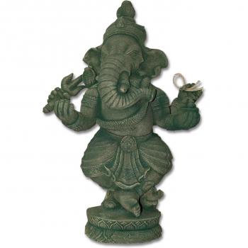 Ganesha, Dios elefante y Dios de la suerte, verde