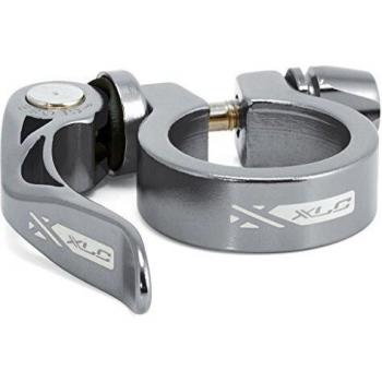 XLC 2502064001 Abrazadera para tija de sillín PC-L04, Unisex, Gris-Gris
