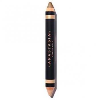 Anastasia Beverly Hills Highlighting Duo Brow Pencil - Shell/Lace, Matte and Shimmer Finish, 4.8g, One Size