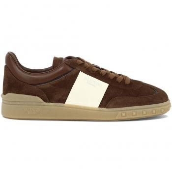 Valentino Garavani Men's Upvillage Sneakers in Brown | Size 44 | 4Y2S0H77FBEYDQ