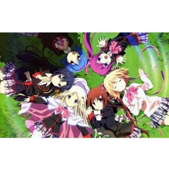 38x24 inch Little Busters! Silk Poster Seda Cartel CGSD-3DF