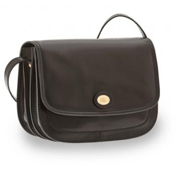 The Bridge Story Donna Shoulder Bag III Leather 27 cm Black