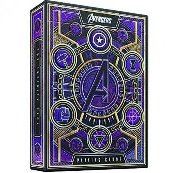 Baraja de cartas Marvel Los Vengadores edición especial para coleccionistas