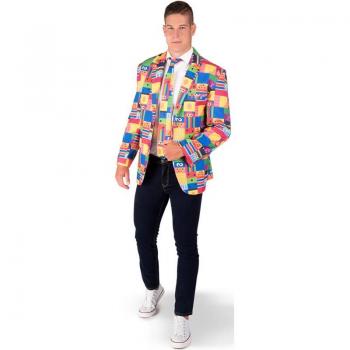 My Other Me Chaqueta de Barrio Sésamo multicolor para hombre