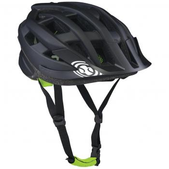 IXS Helmet Kronos EVO - Casco de Ciclismo Multiuso, Color Negro, Talla M/L