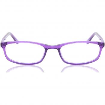 Gafas Anti-Azules Rectángulo Montuta Completa Plástico Purple Armazones para Mujer - SmartBuy Collection