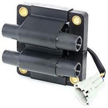 Bobina de encendido RIDEX 689C0199 para Subaru Impreza I, bobina negra, 3-4 chispas