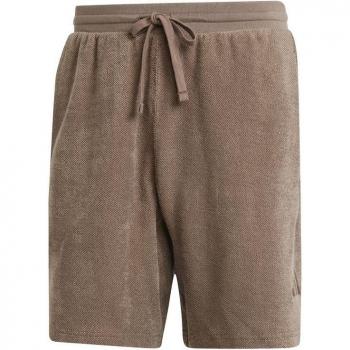 Pantalones Adidas Elevated All Szn Terry Loop Hombre Marrón, Bermudas Adidas M A Szn L Sho Hombre Marrón (L)
