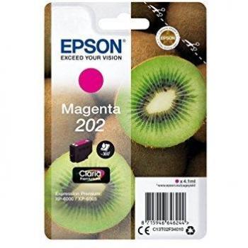 Epson 202 4.1ml 300páginas Magenta cartucho de tinta - Cartucho de tinta para impresoras