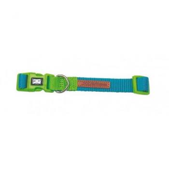 Collar de Nylon X-TRM Doble Premium Turquesa-Verde 36-48cm x 2cm