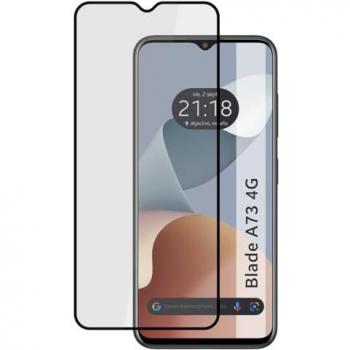 Protector Cristal Templado Completo 5D Full Glue Negro para Zte Blade A73 4G Vidrio