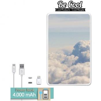 Becool® - Batería Externa Power Bank 4000 mah + Gratis 1 cable USB-MicroUsb