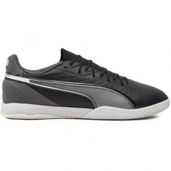 Zapatillas de fútbol sala Puma King Match IT Unisex Blancas y Azules