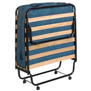 Cama Plegable Individual con Colchón de Espuma Ergoform 80x190 cm