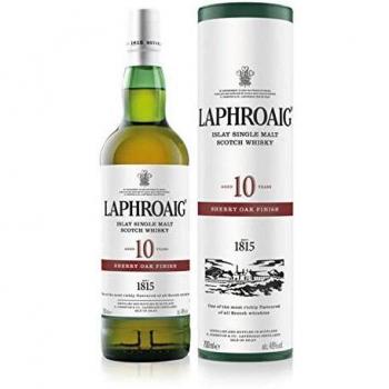 Laphroaig 10 Años Sherry Oak Finish Whisky 48% Vol. 0,7L