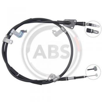 Cable de Freno de Mano A.B.S. K17516 para Hyundai con Refuerzo de Frenado