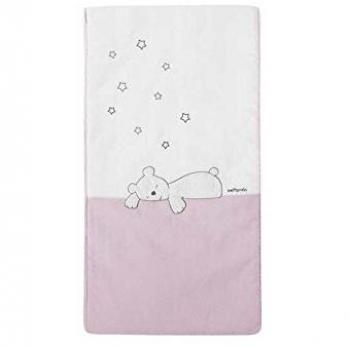 Colcha Y Protector Cuna 60 Dream Rosa Petit Praia