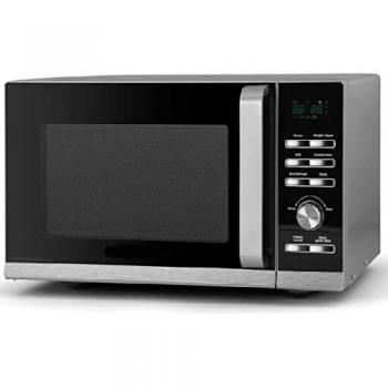 Microondas Orbegozo 700 W con Grill 900 W, Capacidad 20L, 6 Niveles de Potencia y Temporizador Digital de 95 min