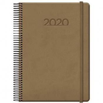Dohe 12555 - Agenda cabana día página, color cámel
