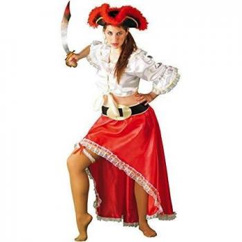 Disfraz de Pirata con falda para mujer