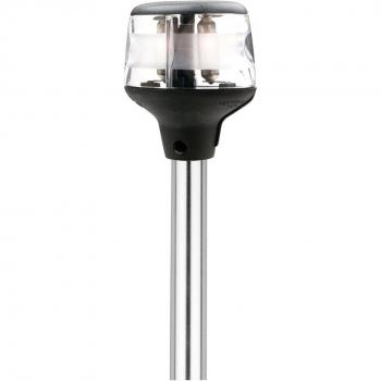 Attwood 7202-P-7 Fold-Down Incandescent Anchor/Masthead Light - 20 Inch Horizontal Composite Base - 12V