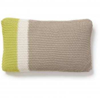 Kavehome Cojín Drop, 30x50 algodón verde