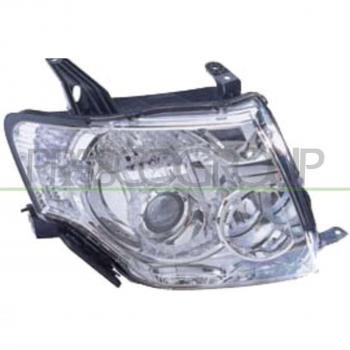 Faro Delantero PRASCO MB1624903 para Mitsubishi Pajero 4 - Derecho, Proyector Principal, Alta Calidad