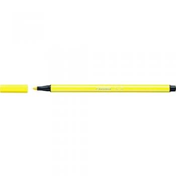STABILO Fasermaler Pen 68, Strichstärke: 1,0 mm zitronengelb