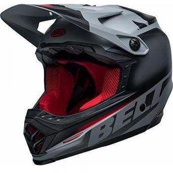 BELL Full-9 Fusion MIPS Casco Integral MTB, Unisex Adulto, Negro Mate/Gris/Crim, M
