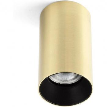 Foco Downlight de Superficie Stan en Oro Satinado GU10 10,5cm