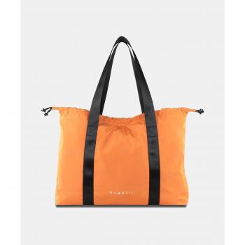Bugatti Bona - Bolso de hombro con asas color naranja