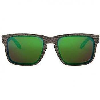 Oakley Holbrook Woodgrain Polarized Sunglasses with Prizm Shallow Water Lenses