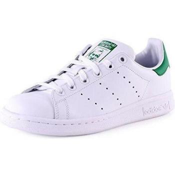 Adidas Stan Smith J White/Green Kids Sneakers