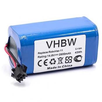 Batería Recargable Compatible con Tesvor X500 Pro (2900mAh, 14.8V, Li-Ion)