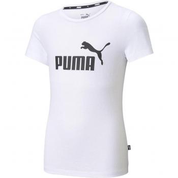 Puma - Camiseta de niña ESS Logo Tee G Puma