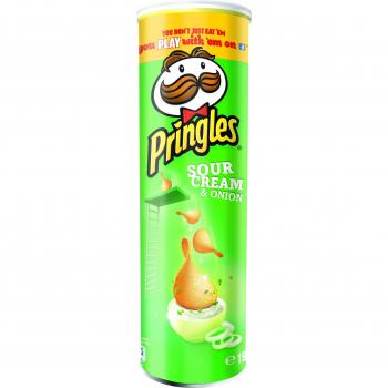 Pringles Sour Cream and Onion, 4 unidades