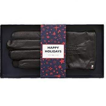 Tommy Hilfiger Sportswear Flag Leather Gloves Gp L-XL