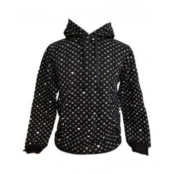 Sudadera KH Pattern S Negra - Sudadera Kingdom Hearts Negra Talla S