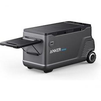 Anker EverFrost Powered Cooler 50 - Nevera Eléctrica Zona Dual 53L con Batería, Conexión AC/DC y Solar