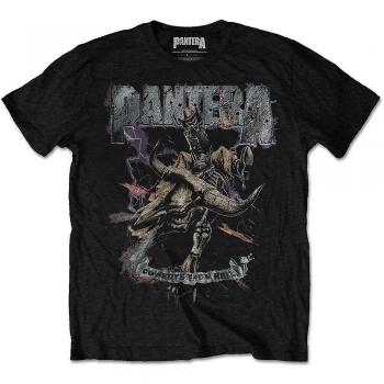 Vintage Pantera Cowboys From Hell T-Shirt - Official Band Merchandise - Black - Medium