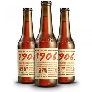 Cerveza 1906 Reserva Especial - Pack de 24 botellas x 33 cl