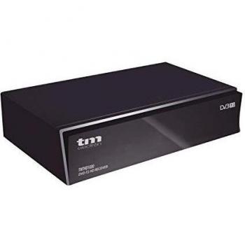 TM Electron TMTHD1030 Receptor DVB-T2 con función Grabador PVR por USB, Timeshift y Compatible con DVB-T, MKV