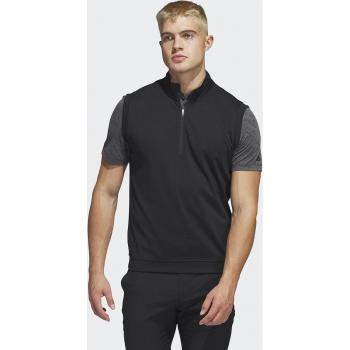 Adidas Men's Elevated 1/4 Zip Sleeveless Jacket