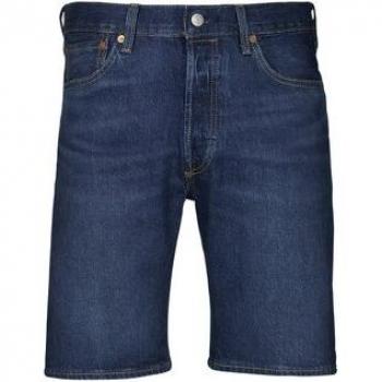 Levi's 501 Original Hemmed Denim Shorts for Men, Sustainable Cotton, Blue, Size W28