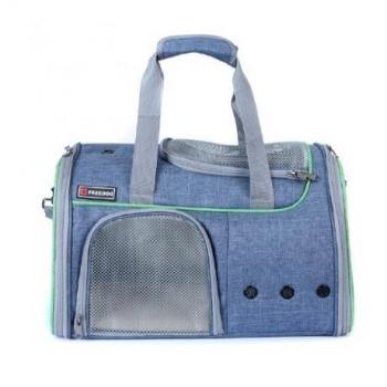 Freedog Transportín Aspen Azul para Mascotas 45x28x28cm