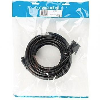 Valueline VLCP34800B100 - Cable HDMI, DVI-D 24 + 1 Pines, 10.00 m, Color Negro