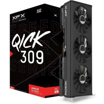 XFX SPEEDSTER QICK309 BLACK AMD Radeon RX 7600 XT 16GB GDDR6X